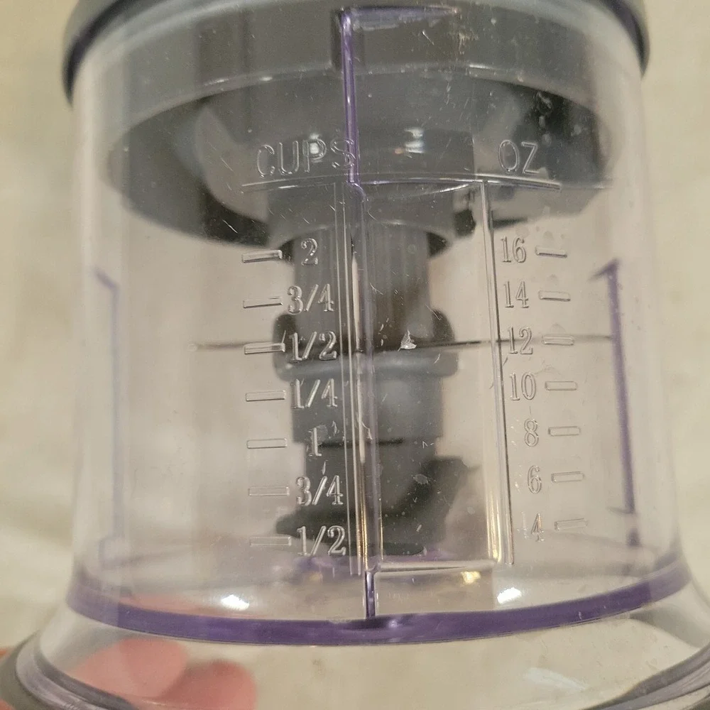Ninja Master Prep Pro Blender 16 oz 2 Cup Chopper‎ Bowl & Lid Part QB900B